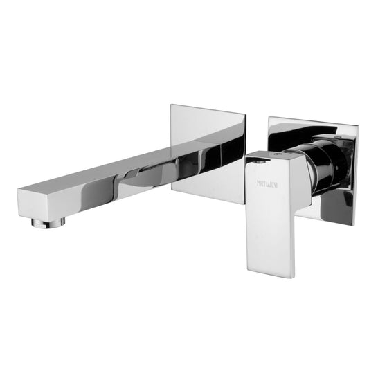 Monocomando - Lavabo a muro due parti L250 - PORTA E BINI